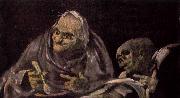 Francisco de goya y Lucientes Two Women Eating china oil painting artist
